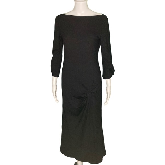 NWT Reformation Belmont Knit Black Dress - Sz M and XS - Picture 3 of 11